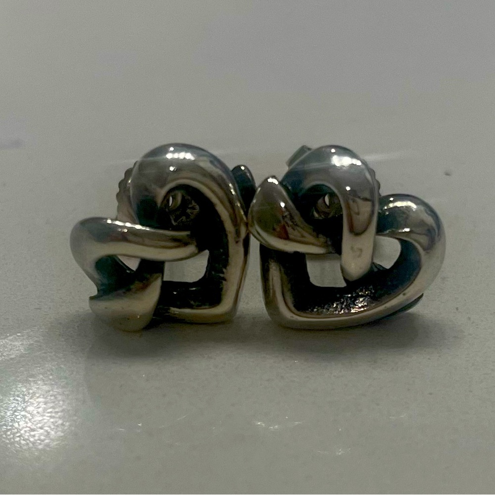 James Avery Heart Knot Studs
